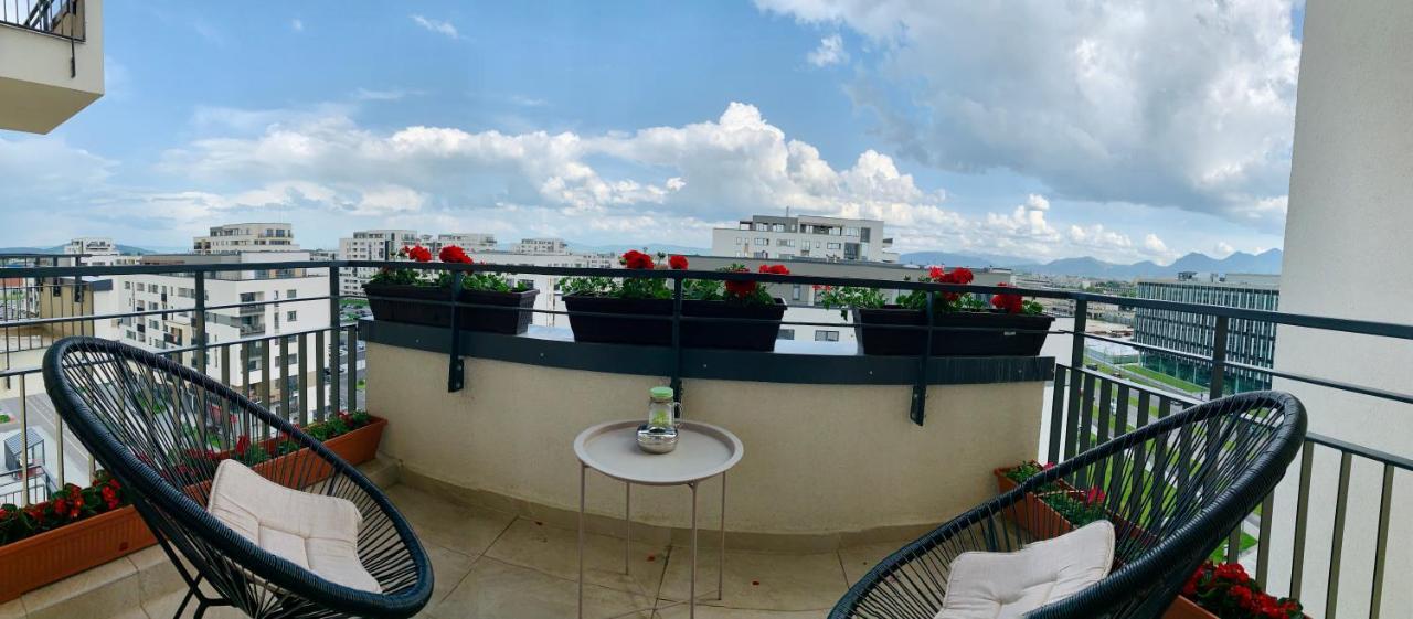 Executive Apartment Avantgarden Coresi Braşov Dış mekan fotoğraf