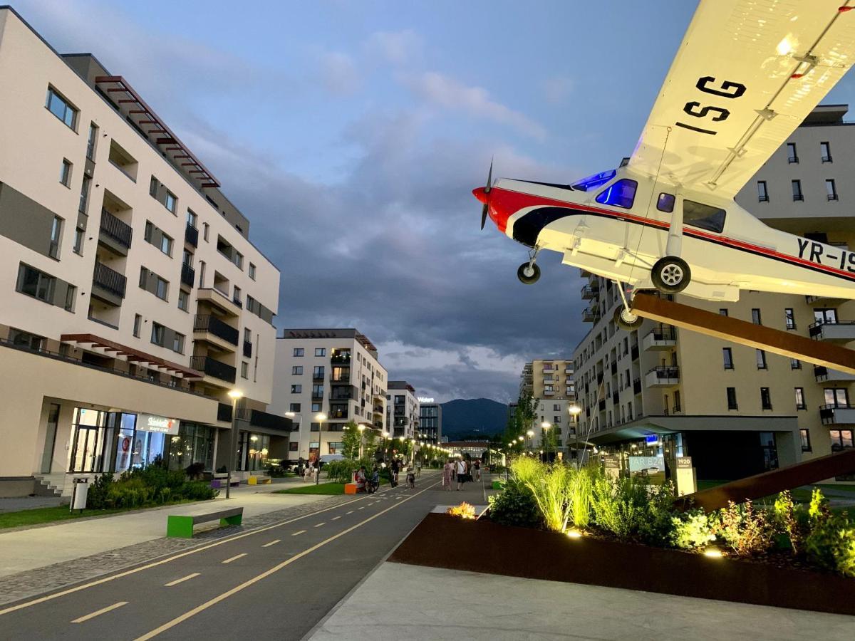 Executive Apartment Avantgarden Coresi Braşov Dış mekan fotoğraf